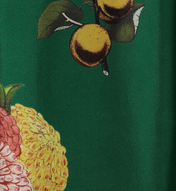 CABaN「シルク BOUQUETプリント キャミソールワンピース」|ワンピース|