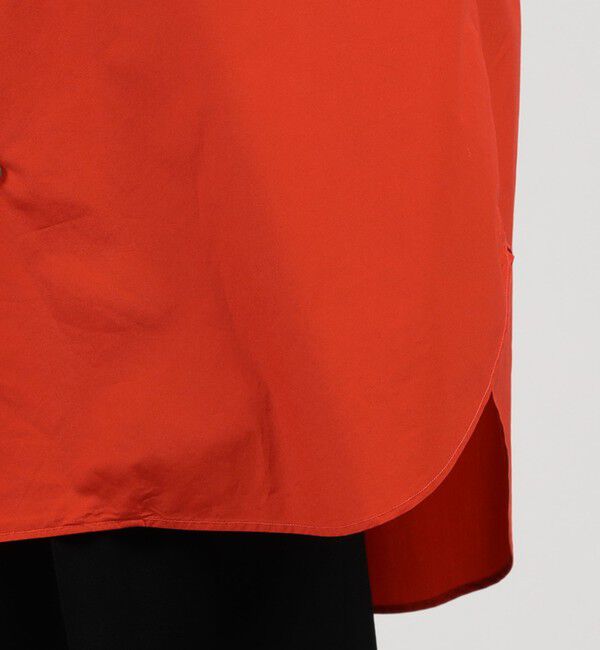 TOMORROWLAND MENS「120/2コットン オープンカラーハーフスリーブ ロングシャツ」|シャツ・ブラウス|