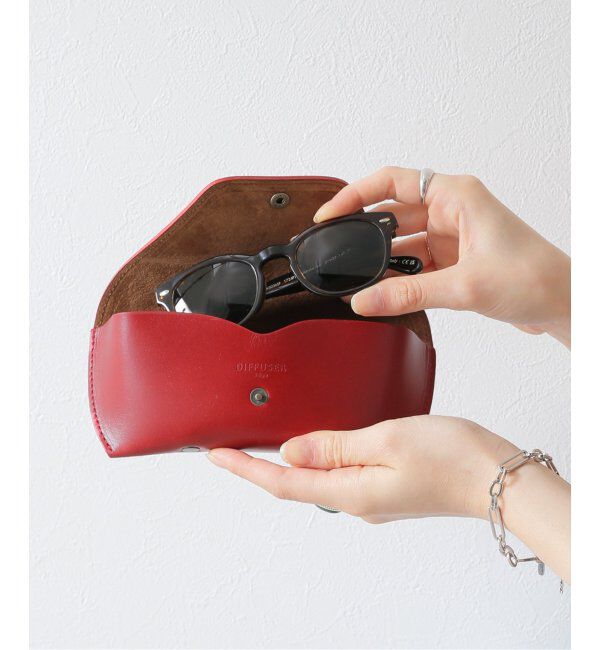 EYETHINK「【DIFFUSER/ディフューザー】SG1076C  RedBrown glasses case」|その他|