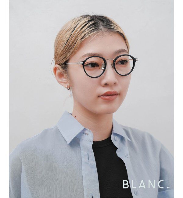 EYETHINK「【BLANC../ブラン】別注 ET002  NAVY ex Optical」|メガネ|ネイビー