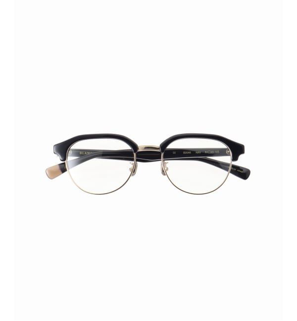 EYETHINK「BLANC..  別注 B0046 NAVY ex Optical」|メガネ|
