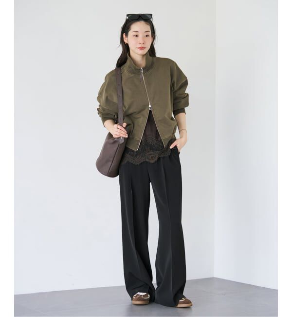 Plage「beautiful tuck パンツ」|スラックス|