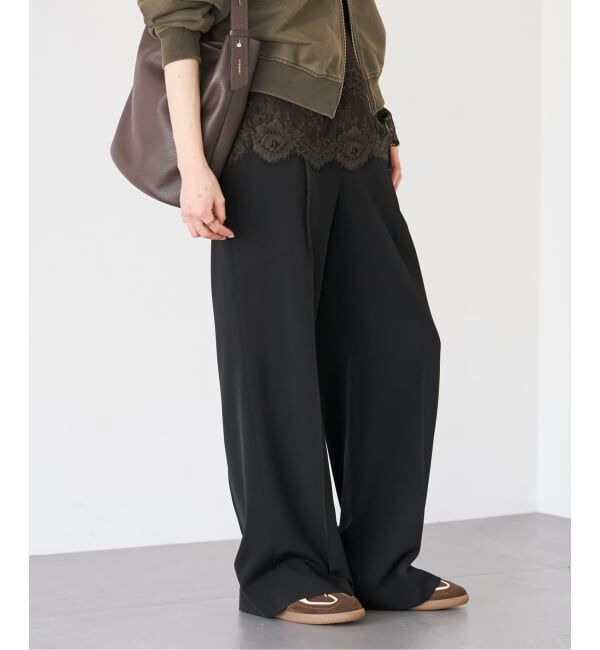 Plage「beautiful tuck パンツ」|スラックス|