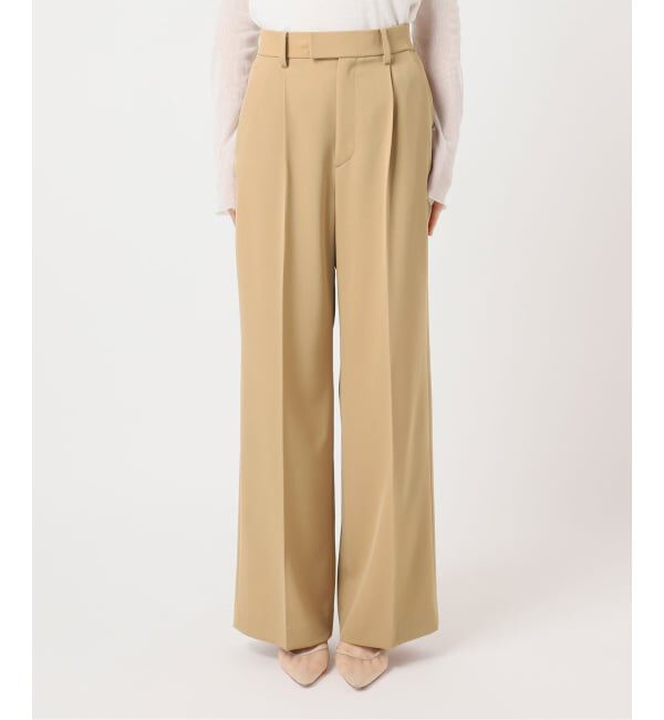 Plage「beautiful tuck パンツ」|スラックス|