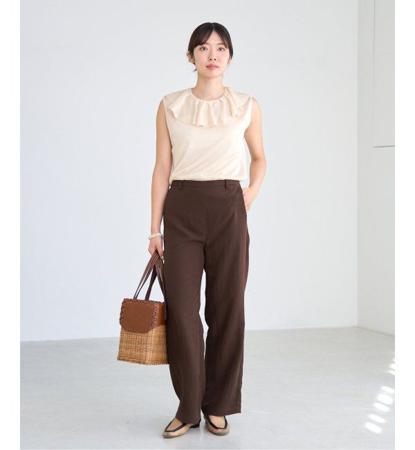 IENA「フィブリルポプリンパンツ」|その他|