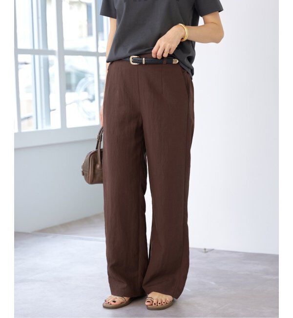 IENA「フィブリルポプリンパンツ」|その他|