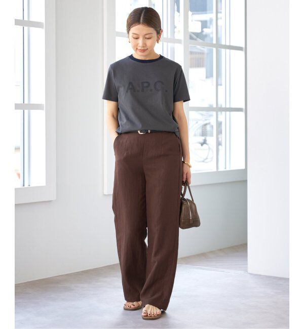 IENA「フィブリルポプリンパンツ」|その他|