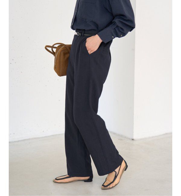 IENA「フィブリルポプリンパンツ」|その他|