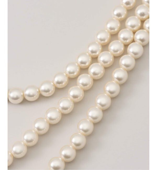 SLOBE IENA「《追加5》SLOBE ロングパールネックレス」|ネックレス|