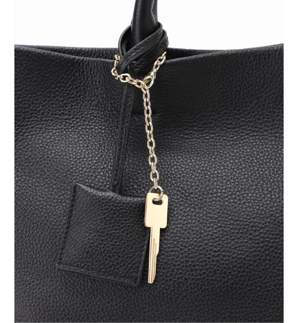 SLOBE IENA「《WEB限定カラーあり/追加6予約》SLOBE レザートートバッグ」|トートバッグ|