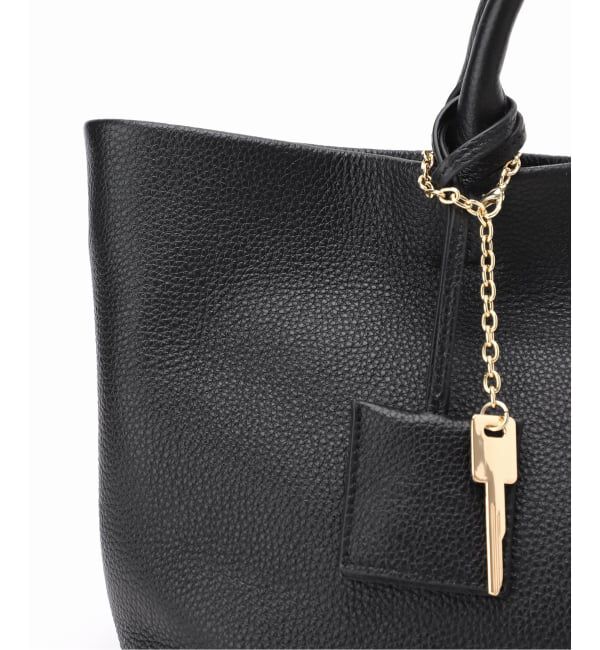 SLOBE IENA「《WEB限定カラーあり/追加6予約》SLOBE レザートートバッグ」|トートバッグ|