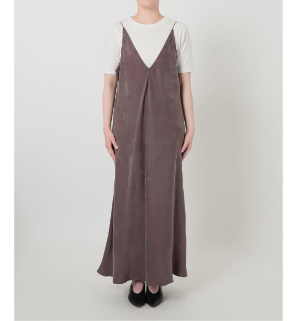 SLOBE IENA「《予約》フィブリルバイアスワンピース」|ワンピース|