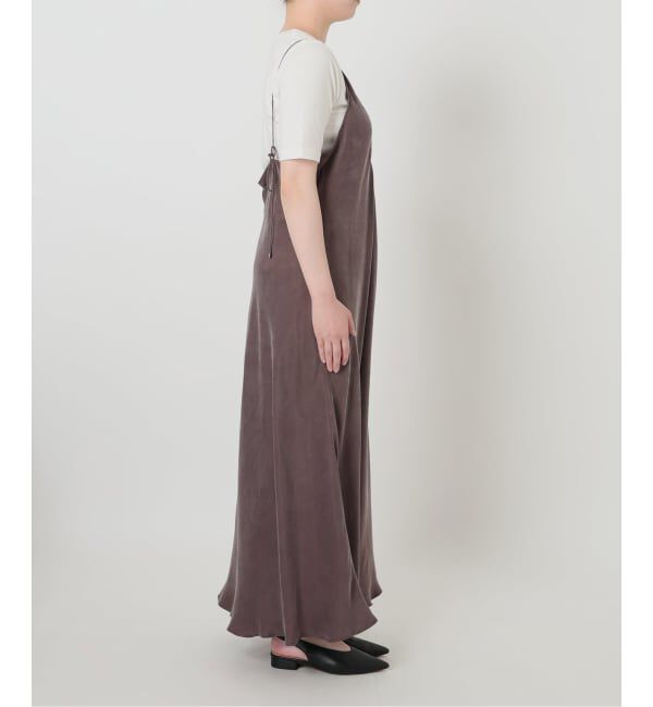 SLOBE IENA「《予約》フィブリルバイアスワンピース」|ワンピース|