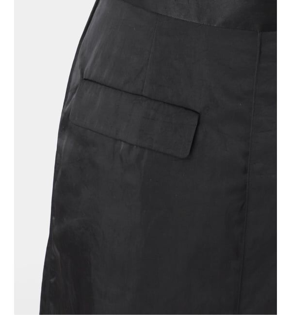 IENA「《一部店舗限定》サテンカーゴポケットスカート」|スカート|