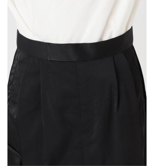IENA「《一部店舗限定》サテンカーゴポケットスカート」|スカート|