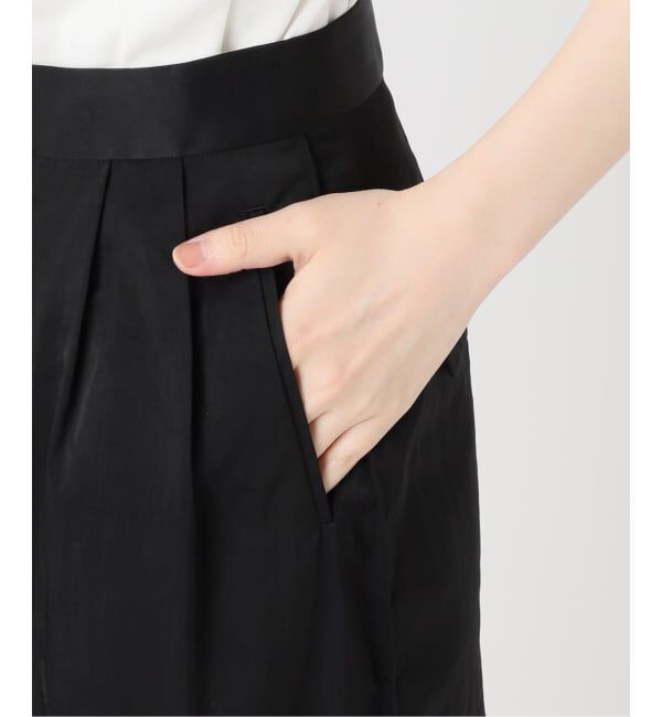 IENA「《一部店舗限定》サテンカーゴポケットスカート」|スカート|