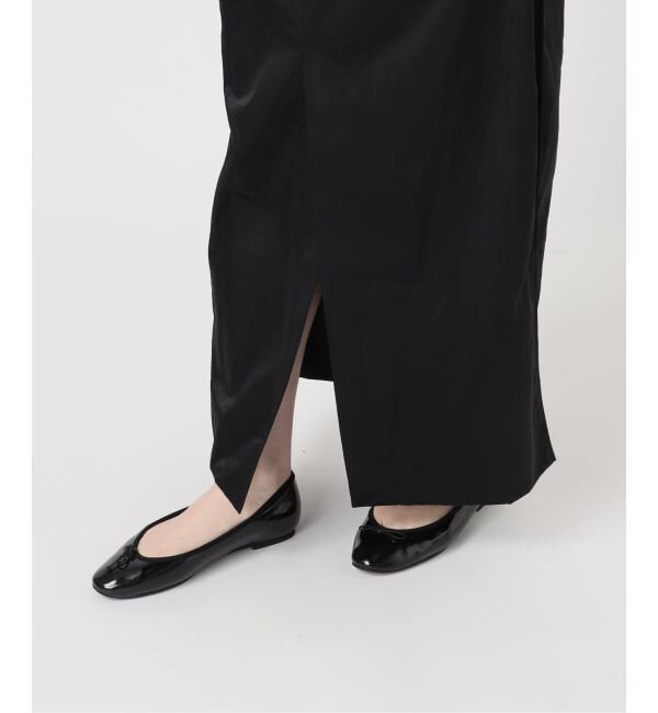 IENA「《一部店舗限定》サテンカーゴポケットスカート」|スカート|