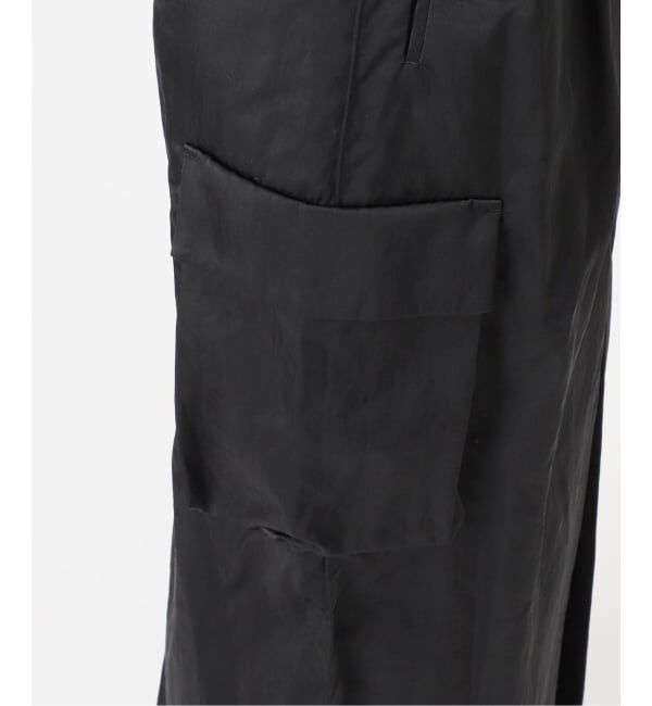 IENA「《一部店舗限定》サテンカーゴポケットスカート」|スカート|