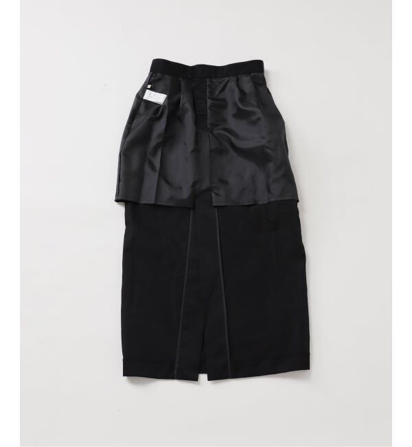 IENA「《一部店舗限定》サテンカーゴポケットスカート」|スカート|