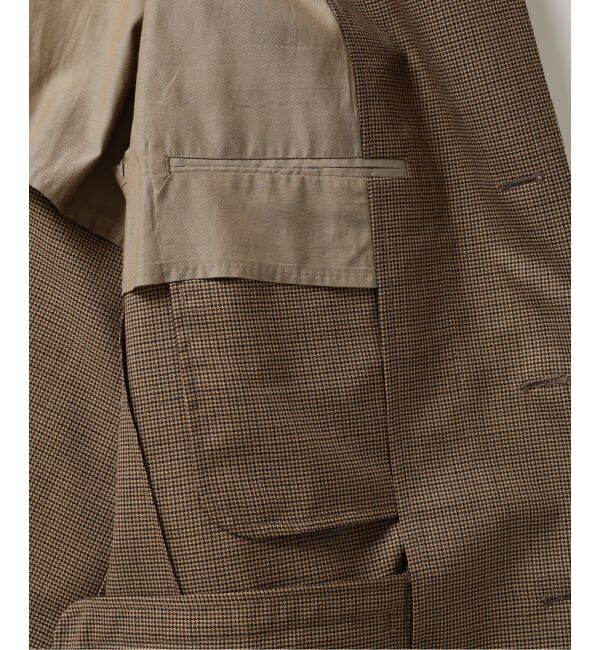 EDIFICE「COUTURE D&rsquo;ADAM (クチュール ド アダム)  Big ジャケット Single Gunclub-check」|テーラードジャケット|