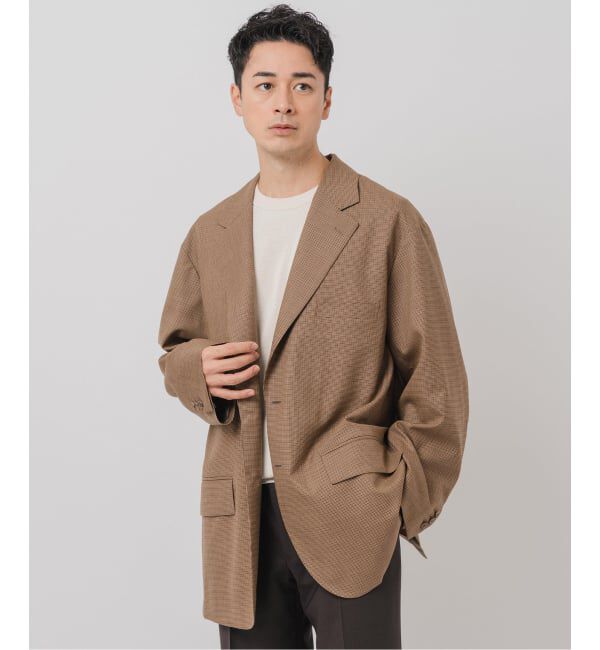 EDIFICE「COUTURE D&rsquo;ADAM (クチュール ド アダム)  Big ジャケット Single Gunclub-check」|テーラードジャケット|