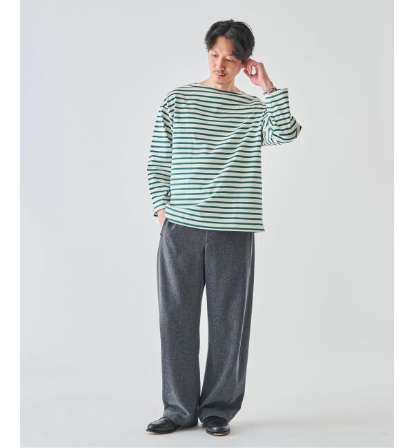 EDIFICE「SAINT JAMES (セントジェームス) 別注 ウエッソン ルーズ ボーダー」|Tシャツ・カットソー|