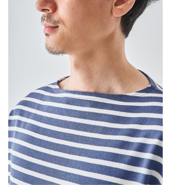 EDIFICE「SAINT JAMES (セントジェームス) 別注 ウエッソン ルーズ ボーダー」|Tシャツ・カットソー|