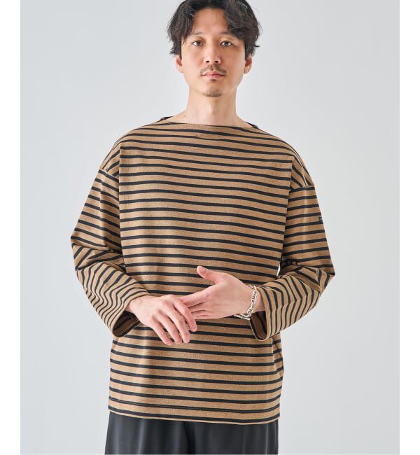 EDIFICE「SAINT JAMES (セントジェームス) 別注 ウエッソン ルーズ ボーダー」|Tシャツ・カットソー|