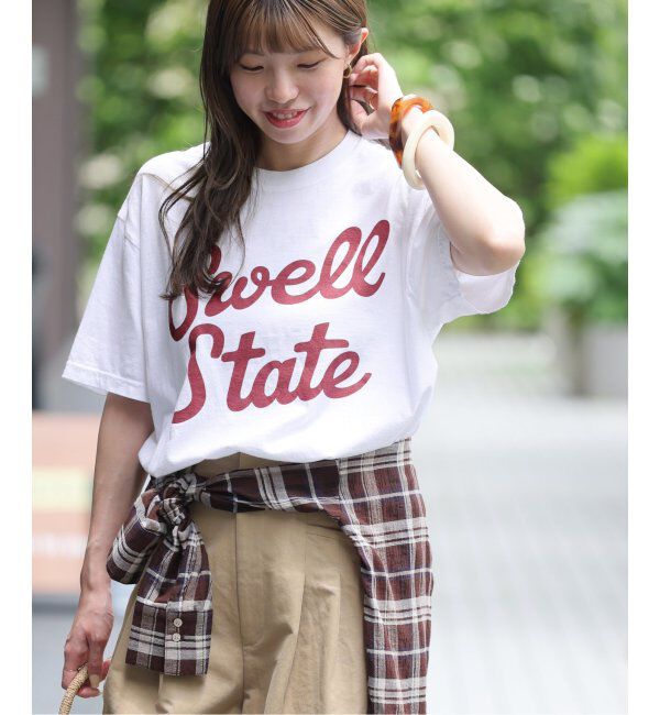 JOURNAL STANDARD relume「《追加》【THE DAY ON THE BEACH】カットオフTシャツ」|Tシャツ・カットソー|ホワイト B