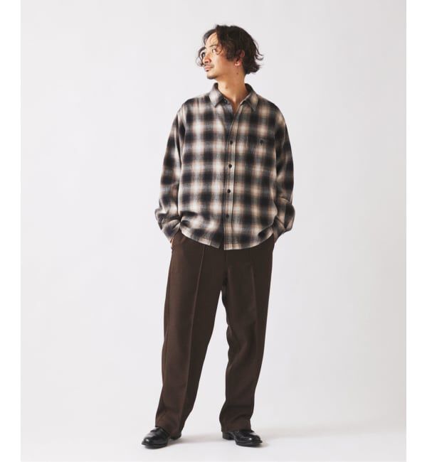 JOURNAL STANDARD relume「USAコットン ネル オンブレチェック シャツ」|シャツ・ブラウス|