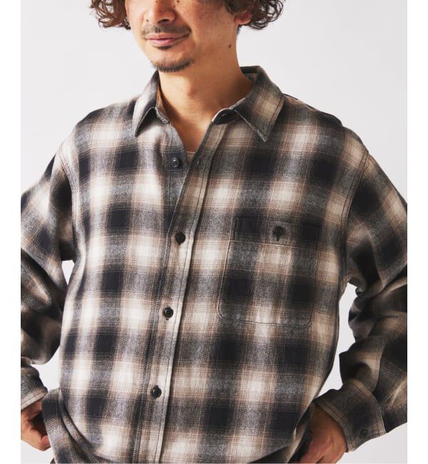 JOURNAL STANDARD relume「USAコットン ネル オンブレチェック シャツ」|シャツ・ブラウス|