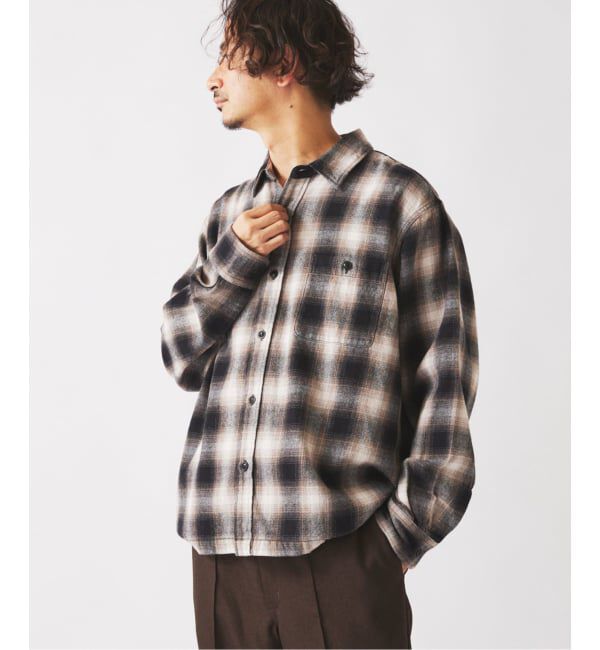 JOURNAL STANDARD relume「USAコットン ネル オンブレチェック シャツ」|シャツ・ブラウス|
