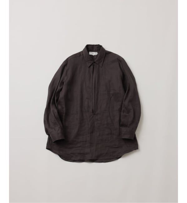 JOURNAL STANDARD「《予約》【FOLL / フォル】washed linen skipper shirt」|シャツ・ブラウス|グレーA