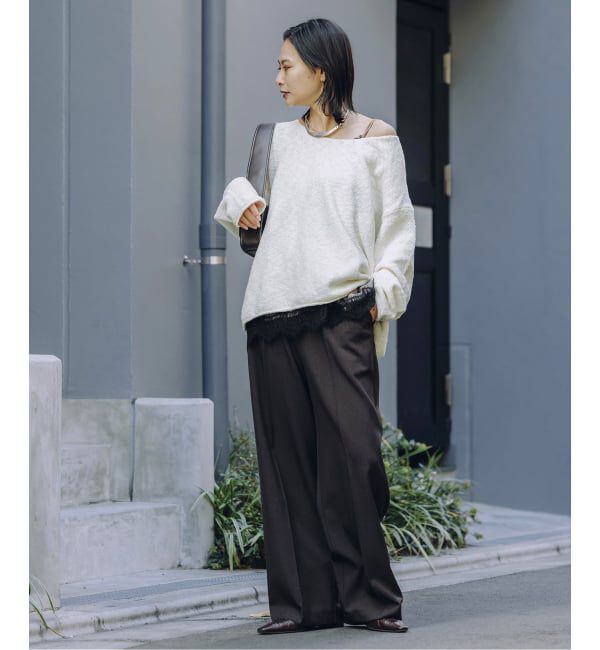 JOURNAL STANDARD「【fedit】スラブカノコプルオーバー」|ニット・セーター|