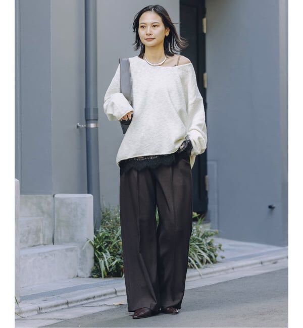 JOURNAL STANDARD「【fedit】スラブカノコプルオーバー」|ニット・セーター|