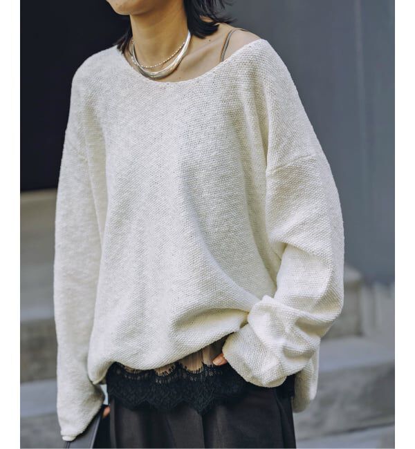 JOURNAL STANDARD「【fedit】スラブカノコプルオーバー」|ニット・セーター|