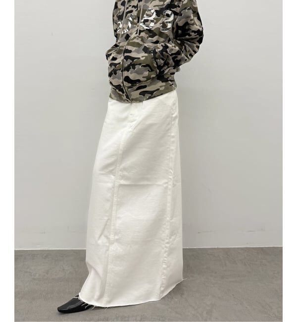 Oriens JOURNAL STANDARD「《追加》セルフカットロングデニムスカート」|スカート|