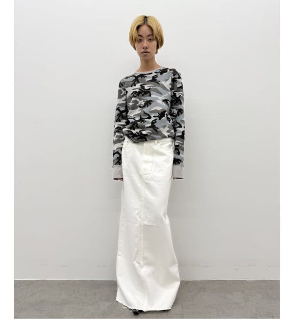 Oriens JOURNAL STANDARD「《追加》セルフカットロングデニムスカート」|スカート|