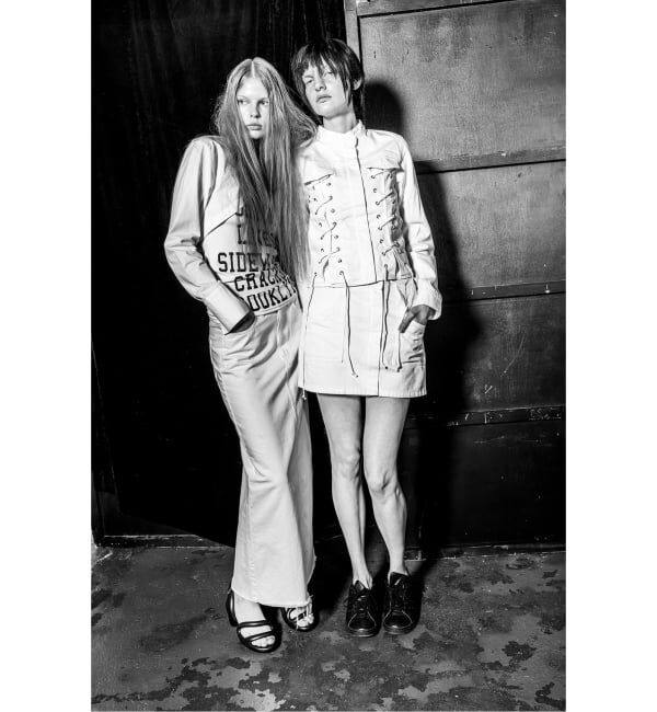 Oriens JOURNAL STANDARD「《追加》セルフカットロングデニムスカート」|スカート|