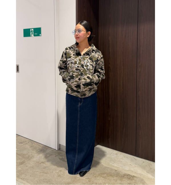 Oriens JOURNAL STANDARD「《追加》セルフカットロングデニムスカート」|スカート|