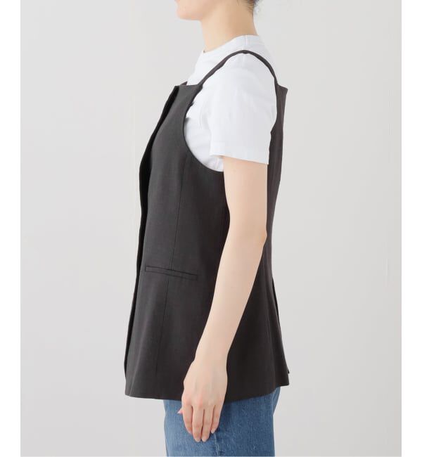 JOURNAL STANDARD「ラミーコットンツイル ジレ」|その他|