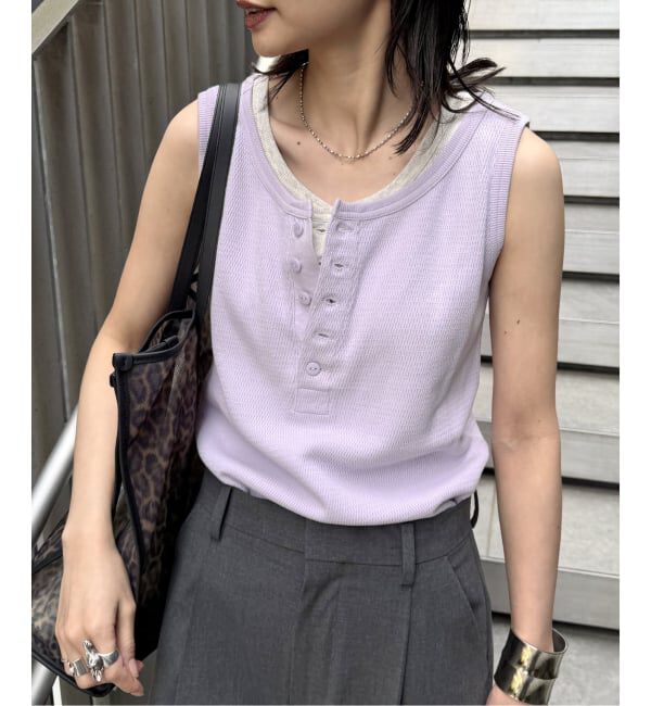 JOURNAL STANDARD「《予約》別注【FAITH MILLS CORP】ワッフルガゼットPOヘンリータンクトップ」|Tシャツ・カットソー|