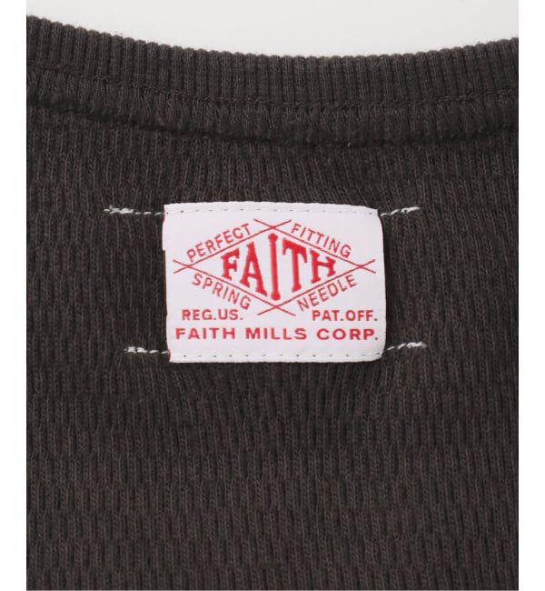 JOURNAL STANDARD「《予約》別注【FAITH MILLS CORP】ワッフルガゼットPOヘンリータンクトップ」|Tシャツ・カットソー|