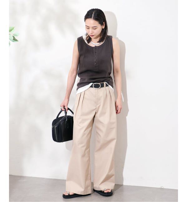 JOURNAL STANDARD「《予約》別注【FAITH MILLS CORP】ワッフルガゼットPOヘンリータンクトップ」|Tシャツ・カットソー|