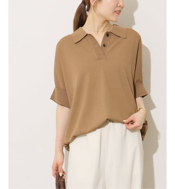 JOURNAL STANDARD relume「《WEB限定追加予約2》ウォッシャブルニットポロシャツ」|ニット・セーター|