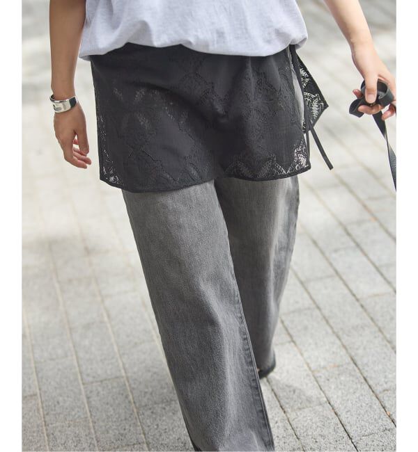 JOURNAL STANDARD「《予約》コードレースラップ スカート」|スカート|