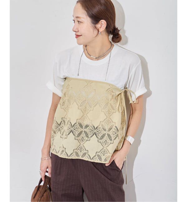 JOURNAL STANDARD「《予約》コードレースラップ スカート」|スカート|