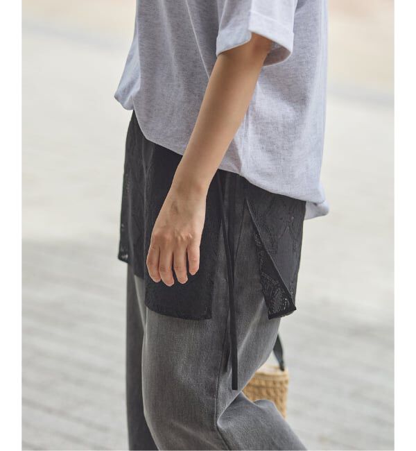 JOURNAL STANDARD「《予約》コードレースラップ スカート」|スカート|