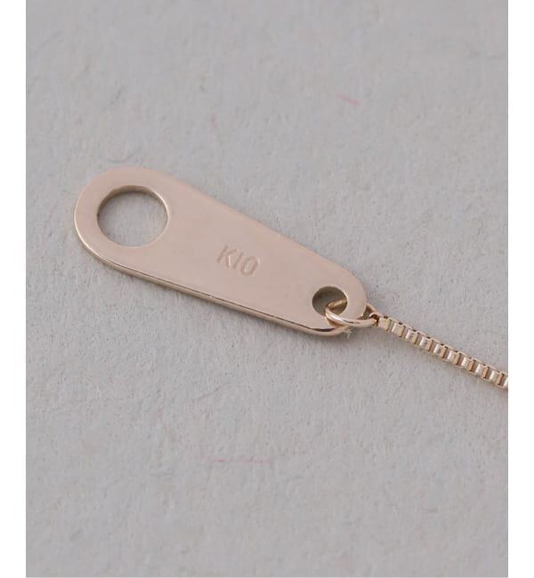 Lilas by Spick&Span「《WEB限定》バックルネックレス K10」|ネックレス|