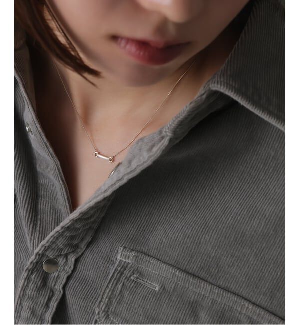 Lilas by Spick&Span「《WEB限定》バックルネックレス K10」|ネックレス|